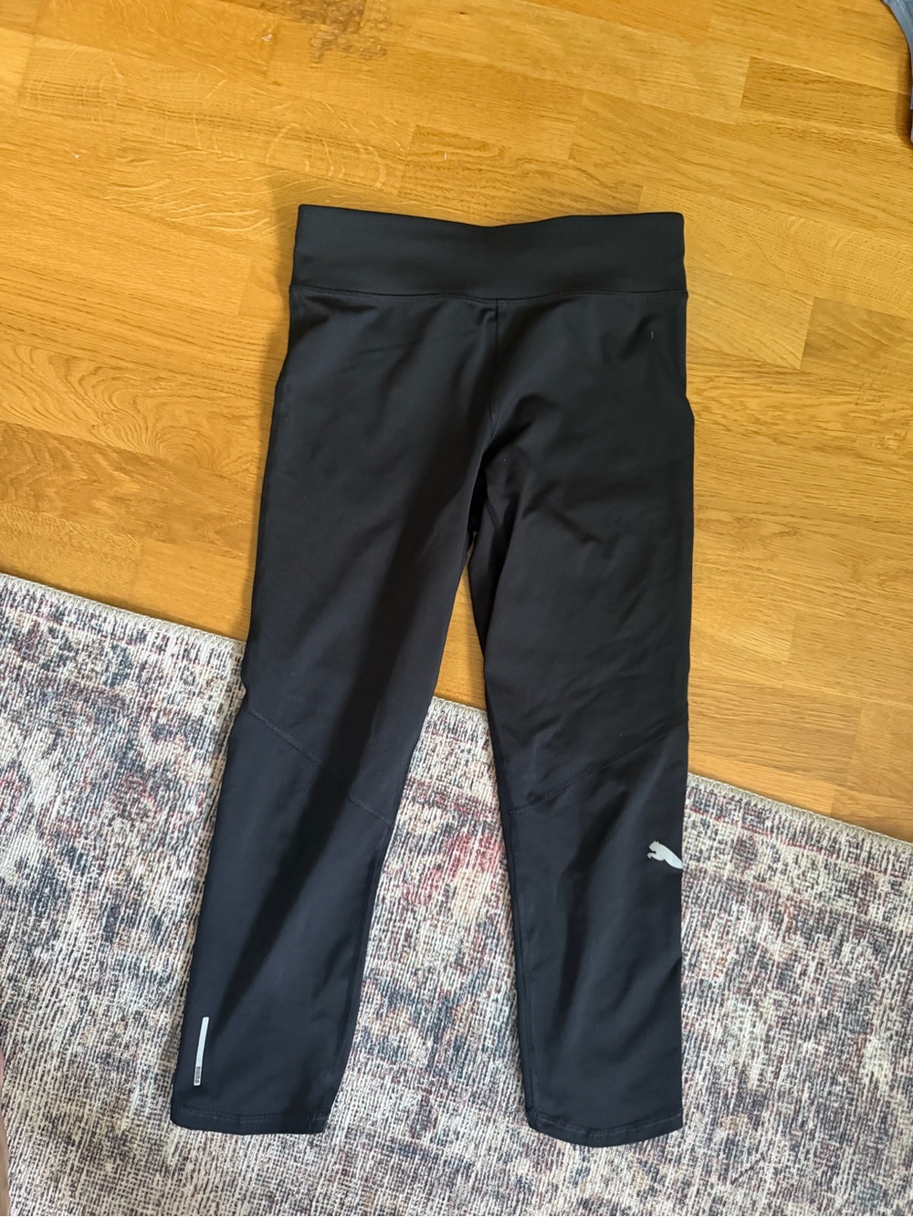 Puma Performance Leggings with Reflective Logo